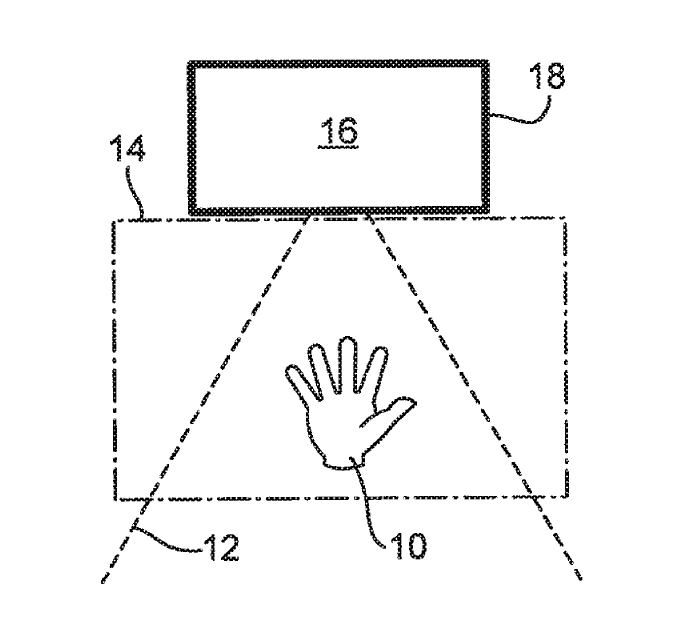 Touchless user interfaces for electronic devices and VR goggles