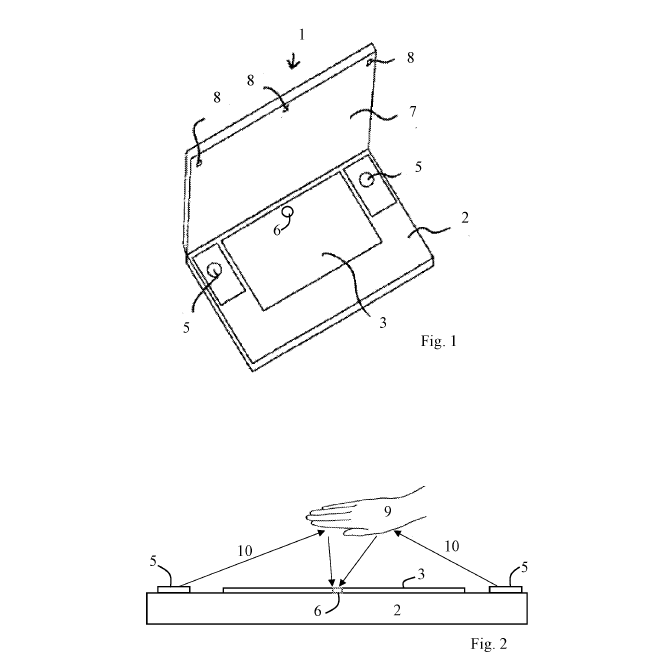 Proximity sensing keyboard enabling user presence, backlight and viewing mode